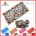 Multifuncional impresso multifuncional sem costura tubo bandana PAC headband sem costura